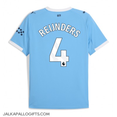 Manchester City Tijjani Reijnders #4 Kotipaita 2025-26 Lyhythihainen Manchester City Tijjani Reijnders #4 Kotipaita 2025-26 Lyhythihainen